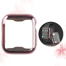 Mobile Phone Screen Protectors 1Pack 40mm TPU Rose Gold Omnidirectional Protection for Smartwatch
