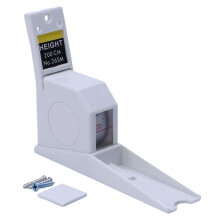 Wall Mounted Compact Stadiometer ith all Plate 200cm Metric for for Clinics Families Portable Ruler