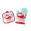 Kitchen Mitts+Mat,Christmas Gift Baking Insulated Gloves with mat /2 Set 1
