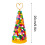 Pre-lit Mini Christmas Tree with Pine Cones Decoration 6