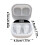 True Wireless Bluetooth Earbuds Semi-In-Ear 5.4 Low Latency 2