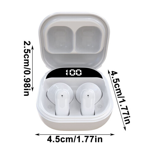 True Wireless Bluetooth Earbuds Semi-In-Ear 5.4 Low Latency 1