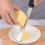 Tool Cheese, Multi-Function Tool Cheese, Stainless Cheese Grater & Ergonomic Soft Black Handle Silver Kitchen Tool for Cheese 7
