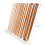 Hardwood Knitting Needles Light Brown 36 Pieces 1