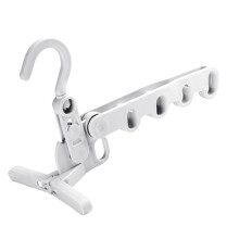 Over The Door Folding Clothes Drying Rack Plastic 182g for Travel