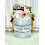 Leopard-Pattern Round Laundry Basket Toy for Clothes Organization & Bathroom/Room Decoration 8