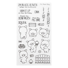 Clear Silicone Stamps Birthday Transparent Stamp Seal Rubber Postage Stamp Seal for Card Making Decoration Silicone