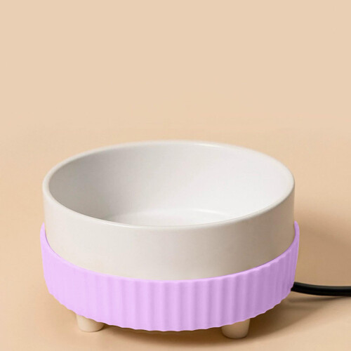 USB Powered Pet Water Dispenser Heated Drinking Device Ceramic Bowl for Cats and Dogs 5V Version Convenient Self-Refilling Hydration Solution 1