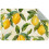 Yellow Lemon Tree Area Rug, Non-Slip Washable Floor Mat 1