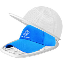 Portable Hat Washer Cage 2-Pack - Baseball Cap Cleaning Kit for Washing Machine, Hat Shaper & Protector with Mesh Bags