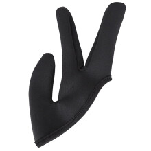 NICEXMAS Heat Curling Hairdressing Finger Glove Travel 11x10cm Black