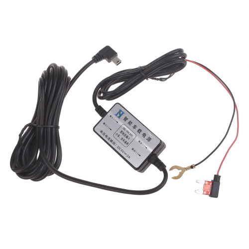 Car Camera DVR Power Cable 3.4M 5V/2A Mini USB