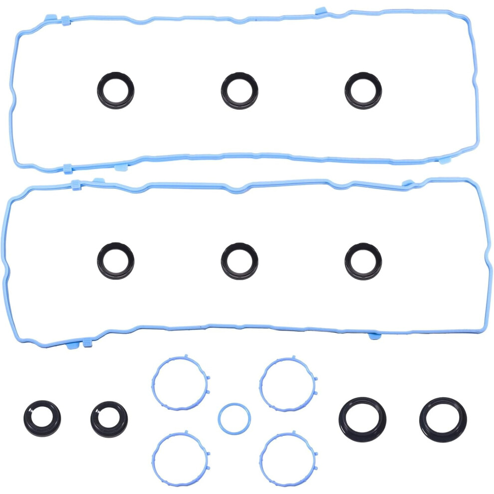Vc1184g Valve Cover Gasket Set Compatible With 2016Â2022 Dodge Durango, Ram 1500, Chrysler Pacifica/Voyager, Jeep Gladiator/Grand Cherokee/Wrangler 9101399461418