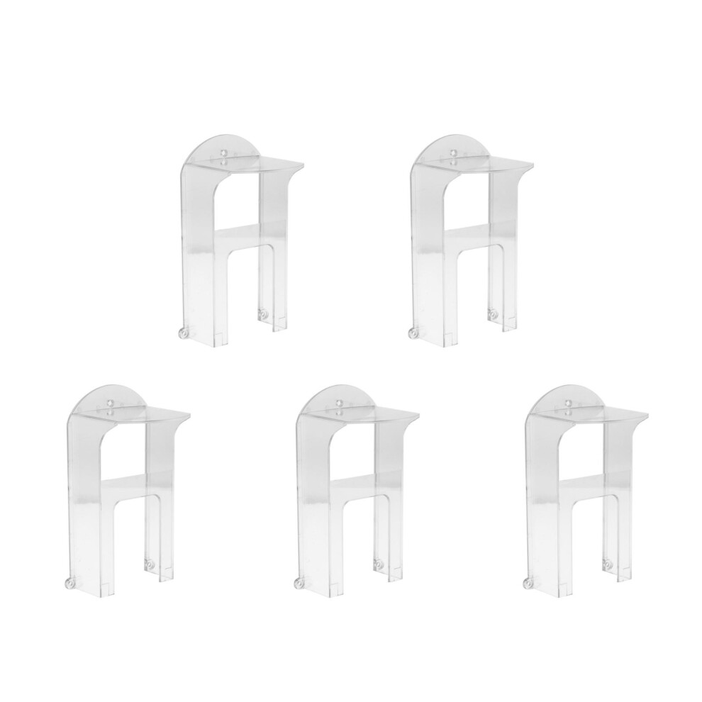 5Pcs Transparent Doorbell Cover Weatherproof Plastic Rainproof Shield 3713135313392