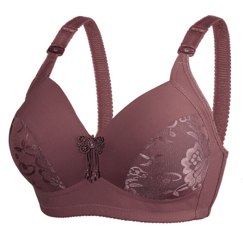 Women's Wireless Lace Bra – Breathable & Comfortable