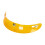 Helmet Visor Replacement for 3/4 Open Face Helmets Orange 1