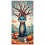 Easter Bunny Backdrop Cartoon Animal Spring Theme 1pc 7