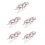 5Pcs Small Mini Ironing Boards Foldable Steel Frame Practical Gift 1