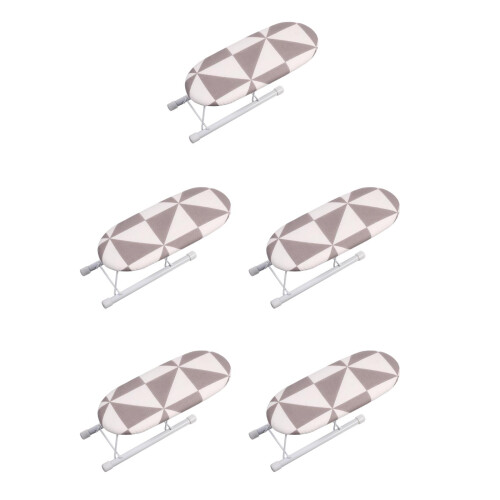 5Pcs Small Mini Ironing Boards Foldable Steel Frame Practical Gift