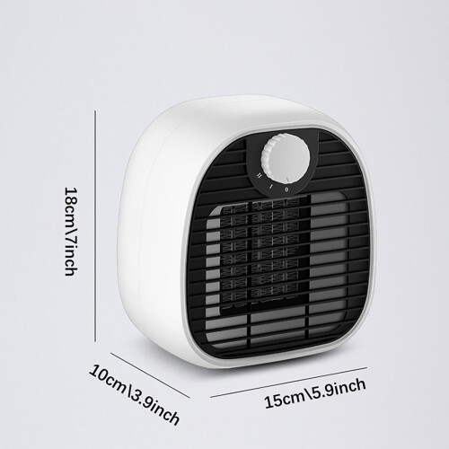Space Heater Indoor Winter Office Mini Quick-Heat Efficient 2