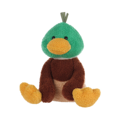 Pato-real de veludo de pelúcia para crianças, 25 cm (9,8 polegadas) 1