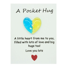 Pocket Hug Encouragement Cards – Heart-Shaped Family Keepsakes for Comfort & Connection, Compatible with All Languages