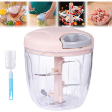 Egg Beater Pasta Spinner | Fruit Dryer & Salad Mixer | Handheld Food Processor, Egg Separator, Fries Spinner – Compatible with standard kitchen