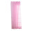 1Set Rectangular Pink Curtain for Light Diffusion and Privacy Protection in Bedroom 11.8x78.7in 4