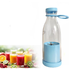 Portable 2-in-1 Juice Blender with Stainless Steel Blades for Smoothies, Fruit Salads & Juices – Compatible with USB Charging