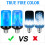 Flickering Flame Light Bulb E26 Base Blue 4 Modes 7