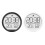 Large LED Digital Wall Clock with Auto-Brightness, Temp Display, Silent & Low-Reflectivity – White 6