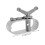 Weed Puller Tool Aluminum Wire Rope Tightener 7.8x6.4x2.3 cm 2