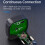 Bluetooth 5.3 Car Adapter with FM Transmitter and Dual USB 5