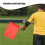 4 Pcs Volleyball Line Flags Karate Referee Commanding Hand Signal 5