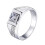 Adjustable Bronze Open Ring for Men Silver Tone 9.5 Inches 4