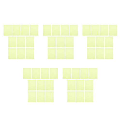 50St PVC Lichtfilter Transparant Voor Precisie-