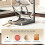 Leutsin Countertop Pot Lid Holder with Spoon Rest Gray 5