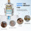 Shower Filter Replacement Cartridge pH Balanced 4-Pack 6