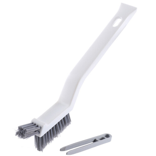 (Double White) 3-in-1 Clip Brush for Kitchen & Bathroom 1