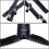 Black Heavy-Duty Double-Slide Zipper 150cm 1 Pc 5