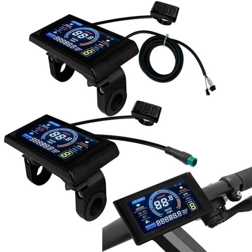 Ebike Protocol No. 2 Control Display S966 Waterproof 24-72V 1