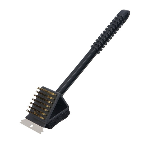 Gutter Cleaning Brush with Retractable Aluminum Pole 9 ft