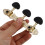 Classical Guitar Tuners 3L Set – Vintage-Style Tuning Keys, Precise Peg Replacement, Compatible with Classical Guitars 7