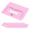 Valentine's Day scratch card favors pink 20 sheets 6