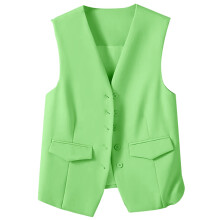 Vest for Women Women's Autumn and Winter Vest Small Waistcoat Suit Waistcoat Vest Top Plus Size Vest (Mint Green,S)