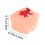 Shatterproof Mini Christmas Ornaments Orange 0.7 inch 2