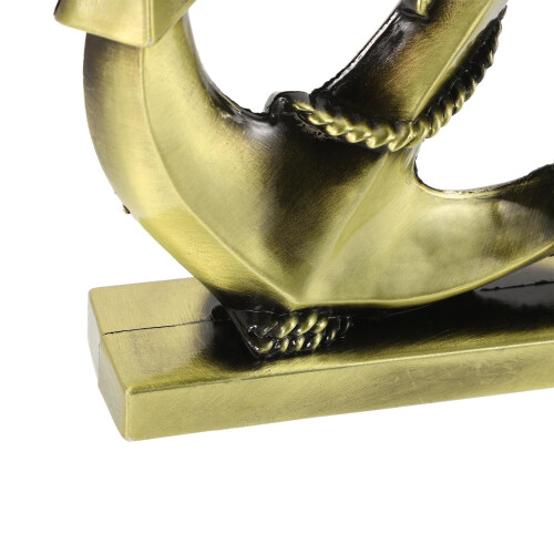 Middelhavsbådsankerfigur legering guld 2