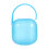 Pacifier Case Holder Portable Storage Box with Clip Blue 2