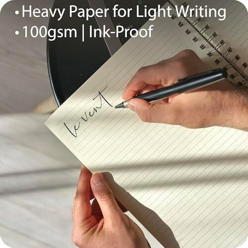 Lined Spiral Notebook A4 Hardcover 2-Pack 2