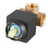 Copper Concealed 3-Way Rough-In Shower Valve Black 12